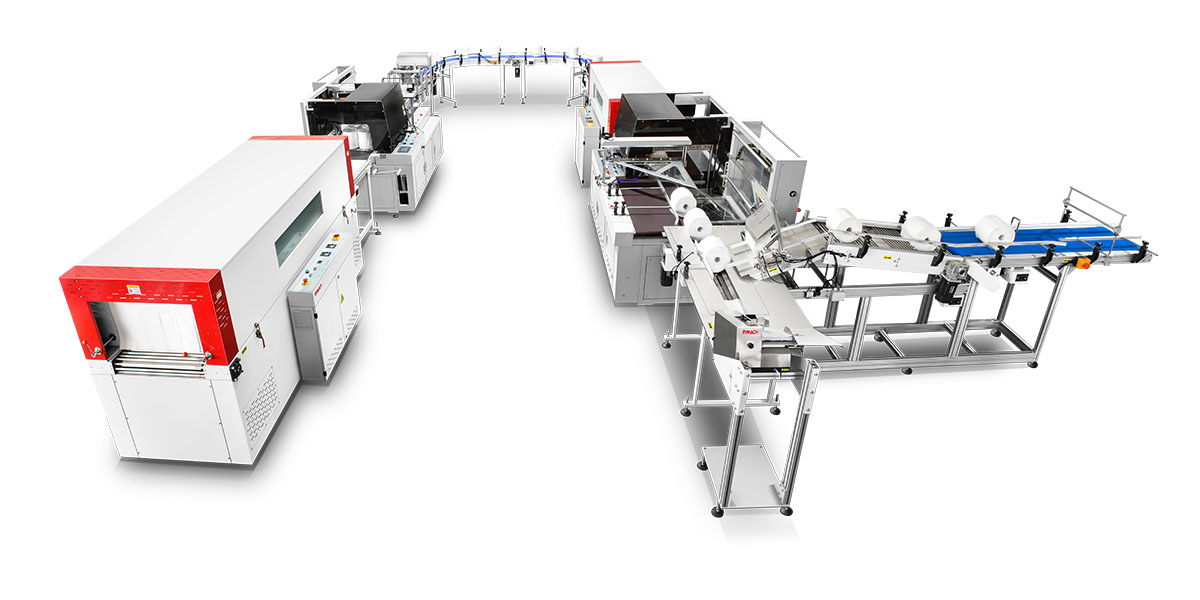 Maxi Roll Shrink Wrapping Machine Solution